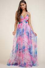Load image into Gallery viewer, Watercolor Floral Gown
