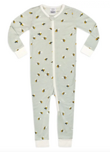 Load image into Gallery viewer, Bumblebee Bamboo Zipper Pajama
