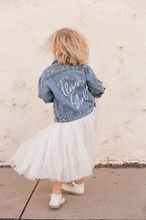 Load image into Gallery viewer, Flower Girl Studded Jacket
