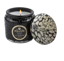 Load image into Gallery viewer, Suede Noir Petite Jar Candle

