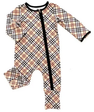 Load image into Gallery viewer, Berry Plaid Onesie
