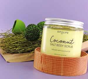 Coconut Oil Salt Body Scrub