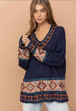 Load image into Gallery viewer, Western Aztec Sweater
